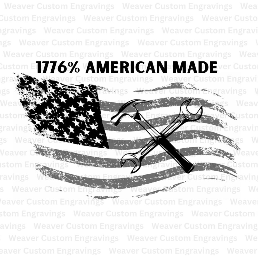 1776 American Made SVG, PNG, PDF: Celebrate the 4th of July with Patriotic Crafts