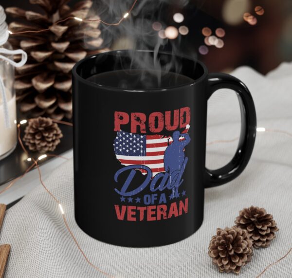 Celebrate Fatherly Pride with the &#8220;Proud Dad of a Veteran&#8221; Coffee Mug