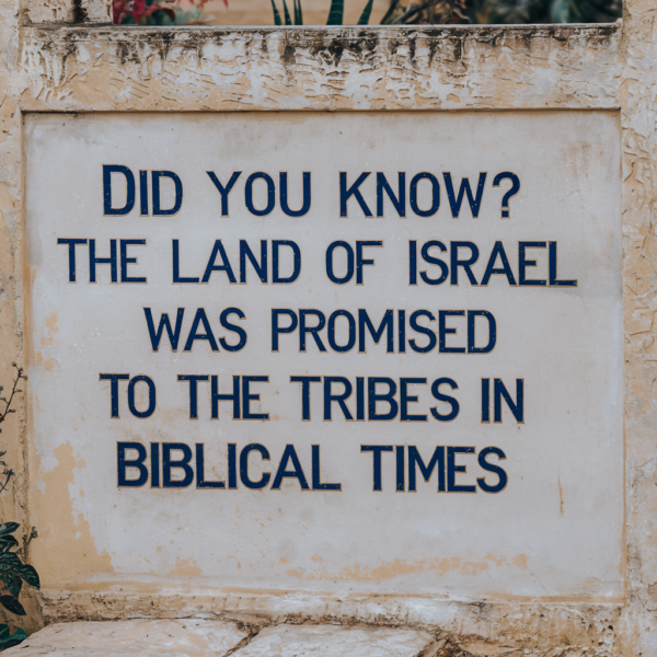 Israel&#8217;s Twelve Tribes Before the Name Palestine Emerged