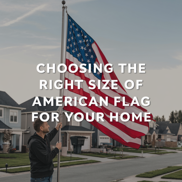 Choosing the Right Size of American Flag for Your Home