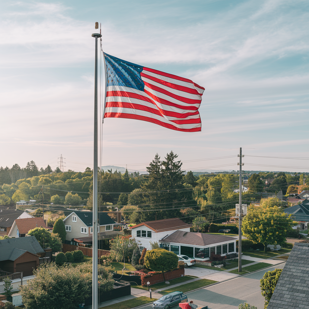 Choosing the Right Size of American Flag for Your Home