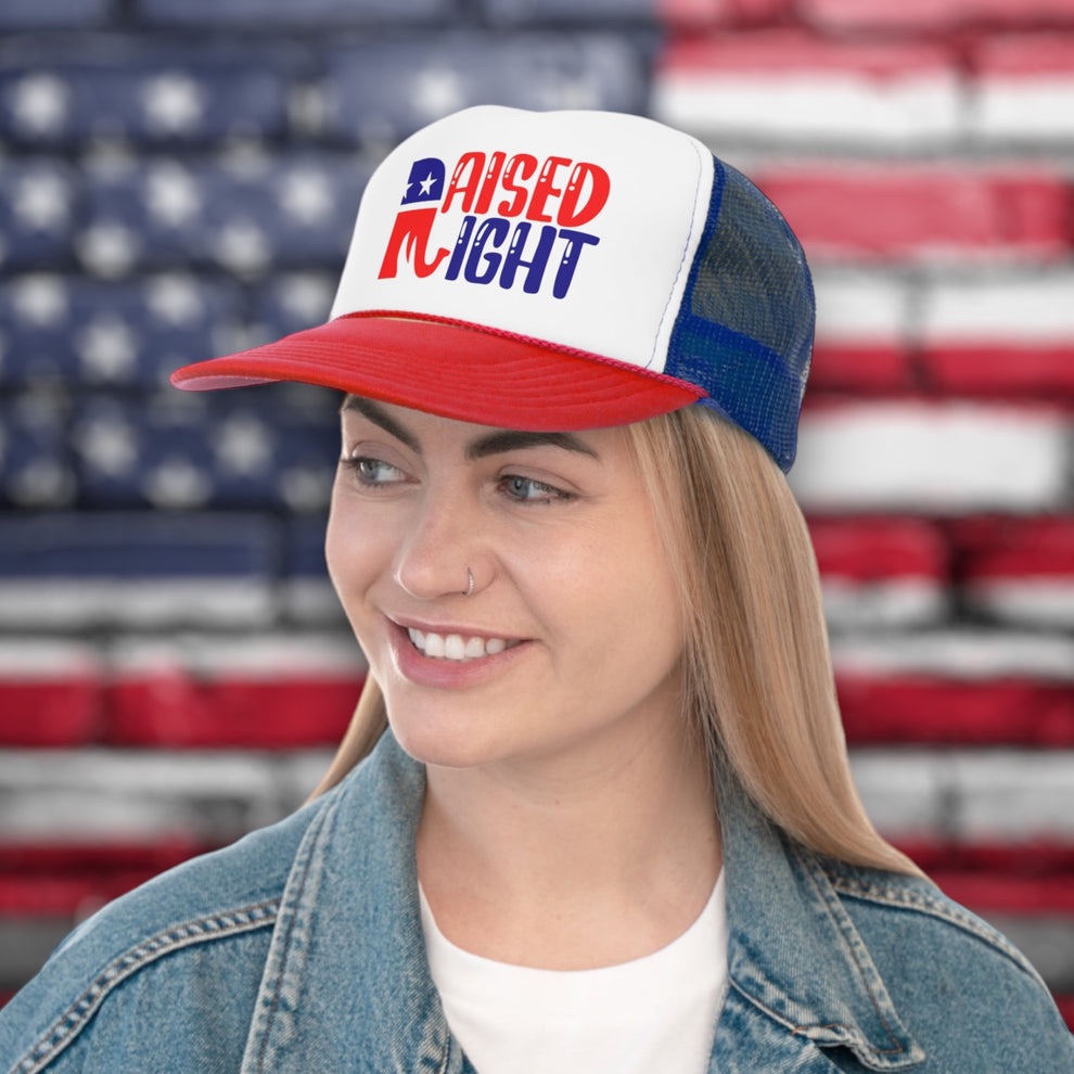 Raised Right American Hat