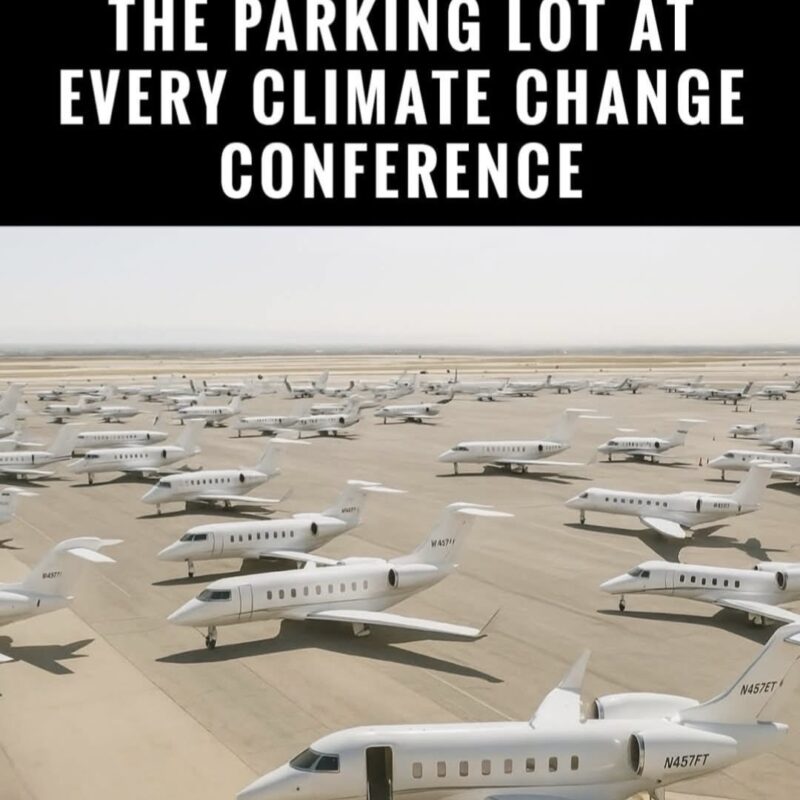 Climate Change Conference Hypocrisy Everyone Sees But Won’t Say