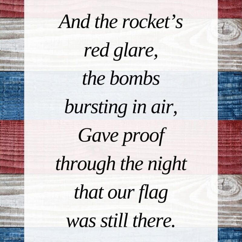 The Meaning of the Star Spangled Banner Lyrics Explained