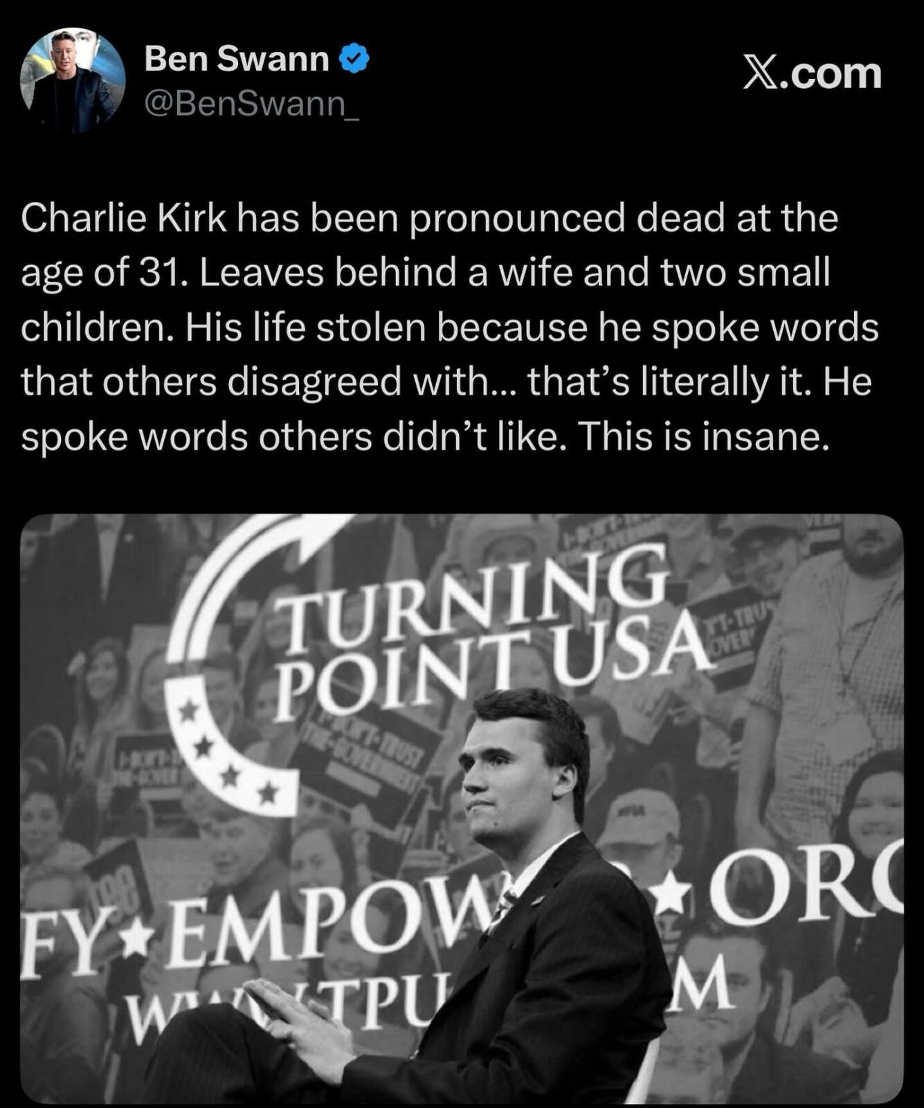 A Charlie Kirk Memorial: Faith, Freedom, and Legacy